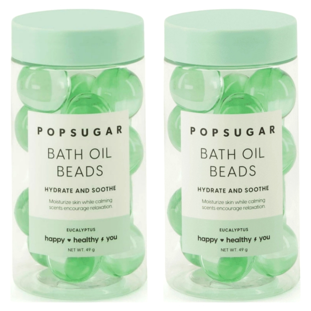 POPSUGAR ×2 Eucalyptus Moisturizing Bath Beads